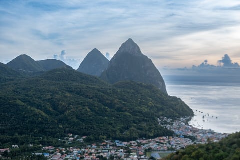 Gros Piton and Petit Piton, St. Lucia