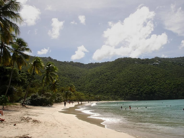 Magens Bay Beach, St. Thomas, US Virgin Islands