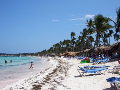 Punta Cana beach, Dominican Republic