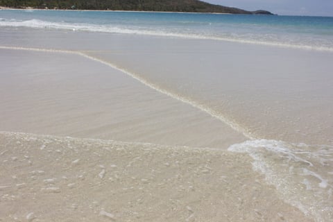 Shoreline at Flamenco Beach, Culebra, Puerto Rico
