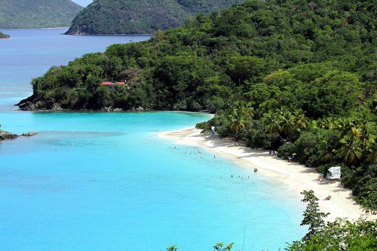 Trunk Bay and Trunk Cay, St. John, US Virgin Islands